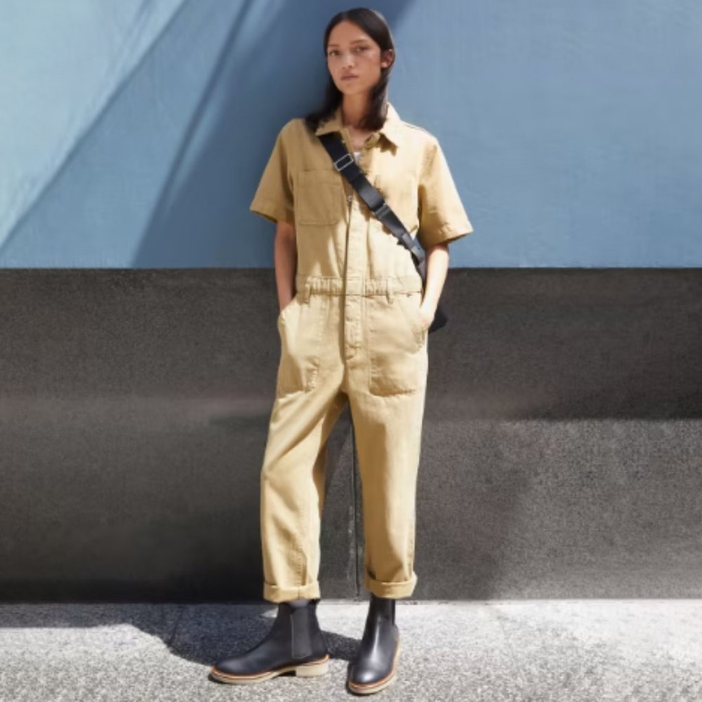 Everlane -The Supersoft Jean Coverall - Sz 16